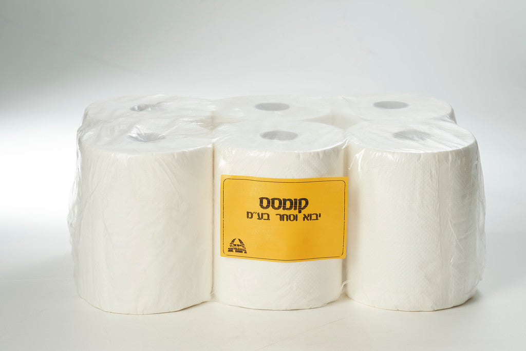 נייר ניגוב קומסס שישייה 100 מטר בגליל