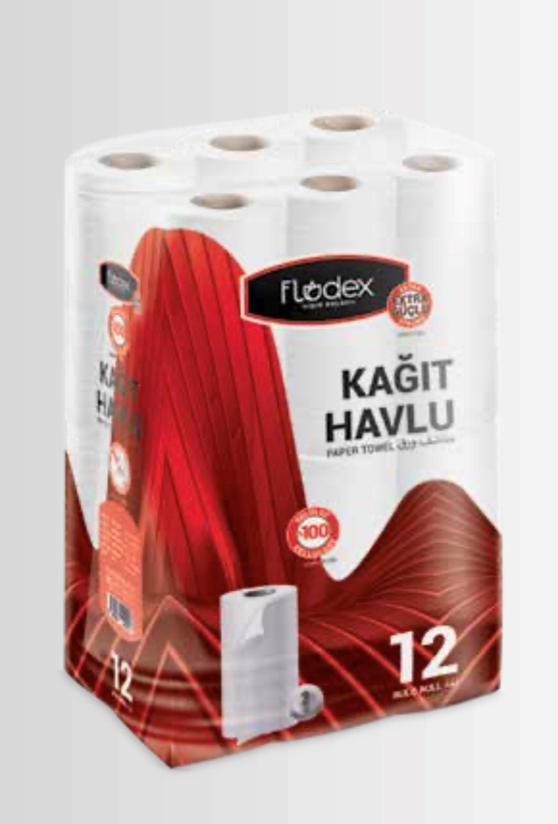 מגבות נייר פלודקס 3 שכבות